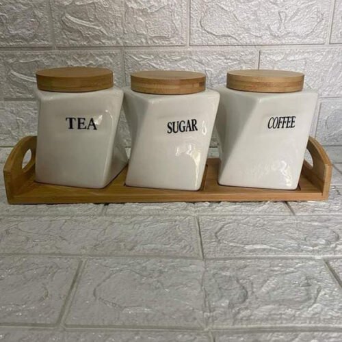 Twisted Shape Canister Set