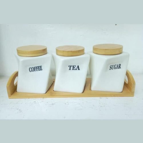 Twisted Shape Canister Set