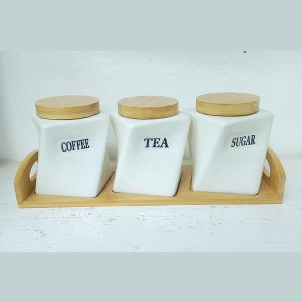 Twisted Shape Canister Set1