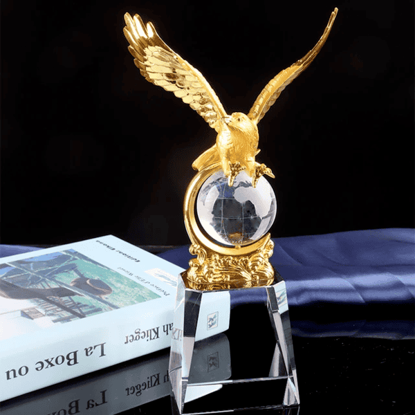 Eagle Crystal Trophy