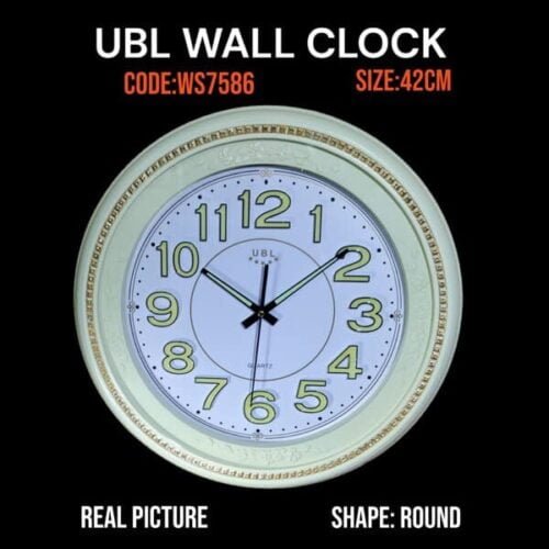 WS7586 UBL Wall Clock 42cm