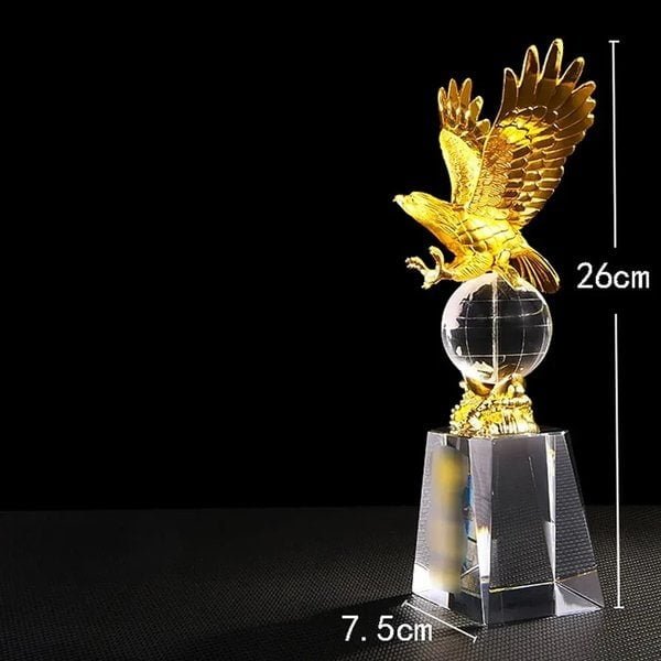 Eagle Crystal Trophy