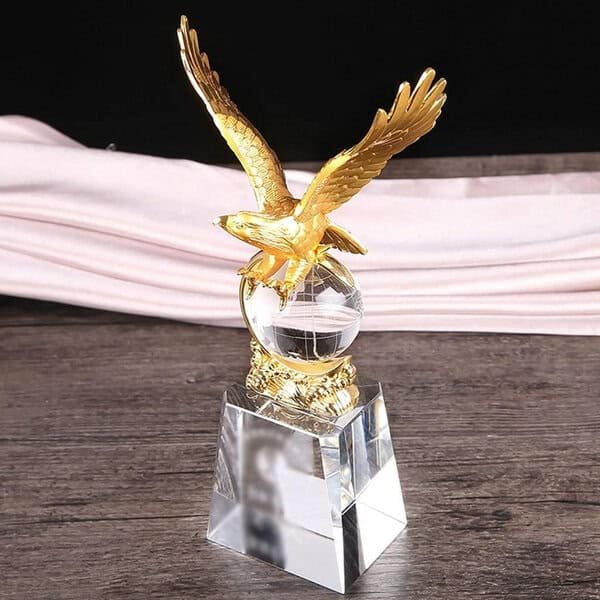 Eagle Crystal Trophy