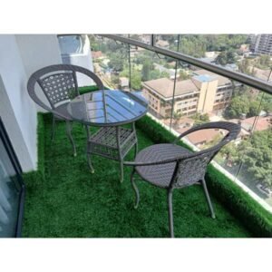 Two-Seater Rattan Outdoor Set