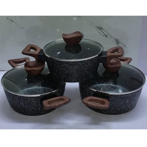 Big Baroly Granite Cookware Set