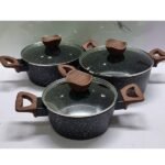 Big Baroly Granite Cookware Set