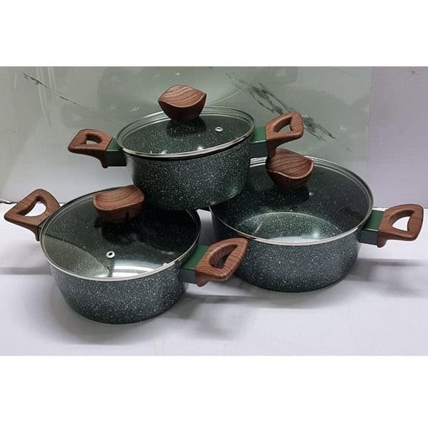 Big Baroly Granite Cookware Set