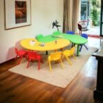 Moon Shape Kindergarten Table