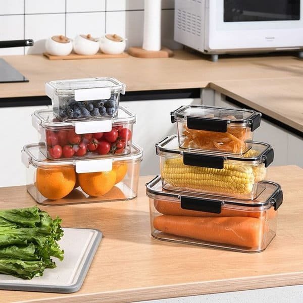 3pcs Acrylic Food Storage Containers