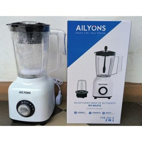 AILYONS 2 in 1 Blender 1.8L With Grinder