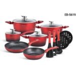 EDENBERG EB-5619 – 12pcs Forged Cookware Set