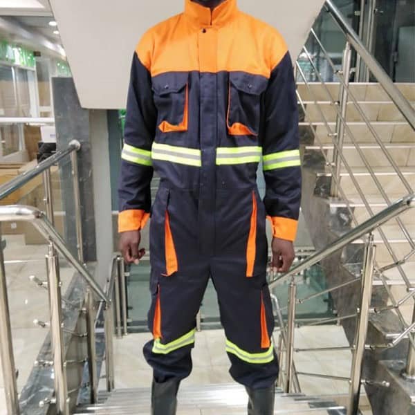 Industrial Reflective Cargo Overalls