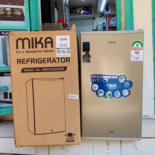 Mika Single Door Fridge 93Litres