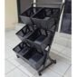 Multifunctional Metallic Cart Storage Rack