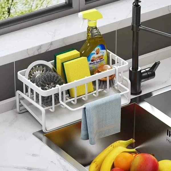 Sink Caddy with Water Draining Tray