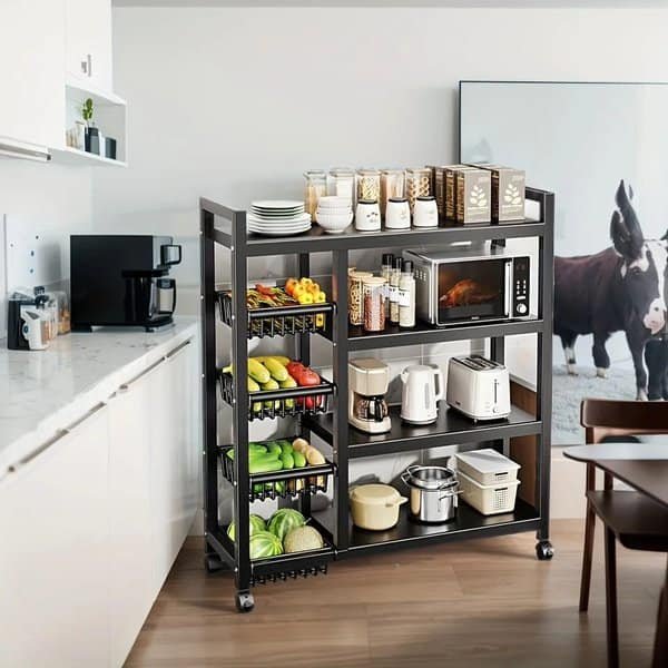 Kitchen Rack Storage Organizer