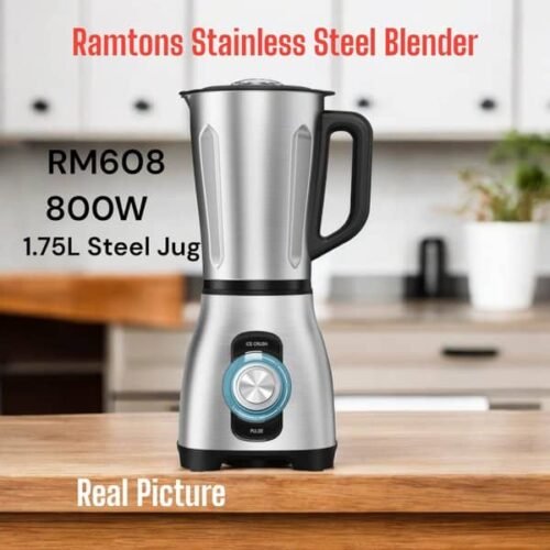 RM608 Ramtons Stainless Steel Blender 1.75L