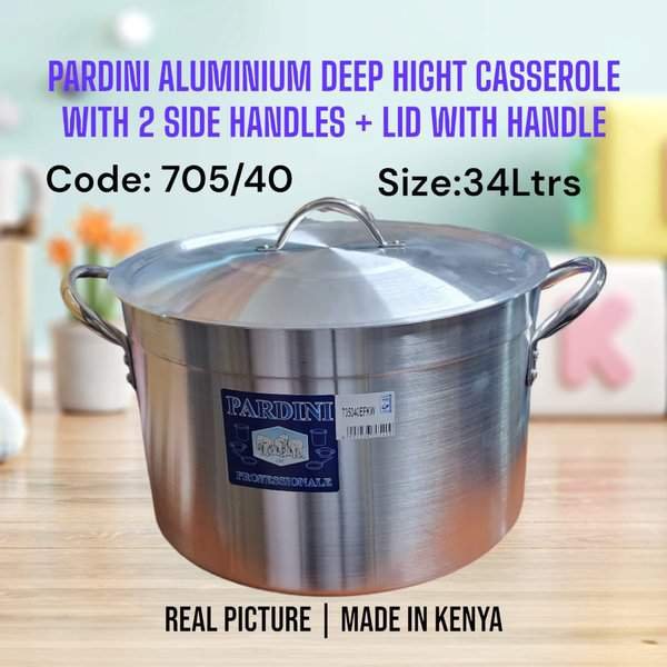 705/40 Pardini Aluminium Deep Height Casserole