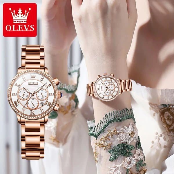 Olevs Chronograph Ladies 9976