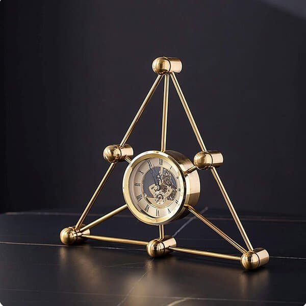 Creative Metal Desk Clock