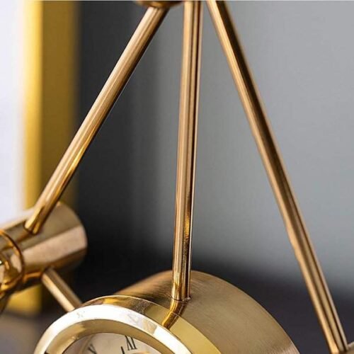 Creative Metal Desk Clock