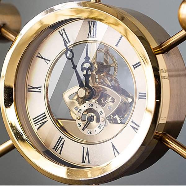 Creative Metal Desk Clock