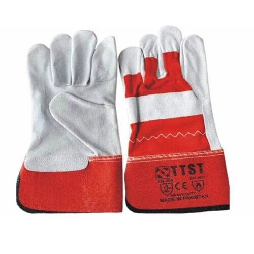 Cotton Leather Gloves