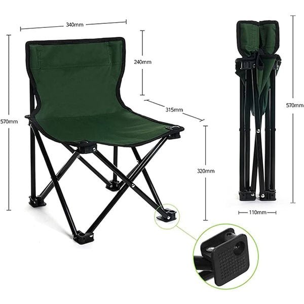 Foldable Metallic Frame Water Proof Canvas Camping Chair1
