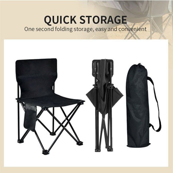 Foldable Metallic Frame Water Proof Canvas Camping Chair2