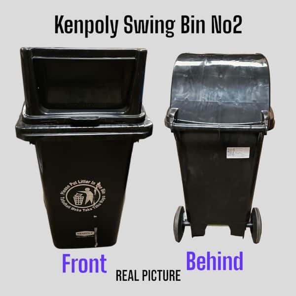 Kenpoly Swing Bin No2 With Two Wheels