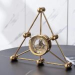 Creative Metal Desk Clock