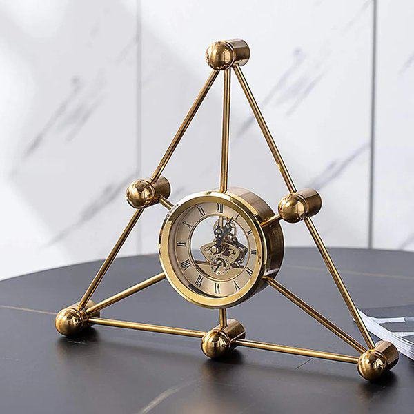 Creative Metal Desk Clock