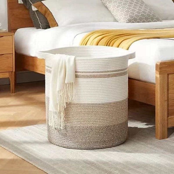 Large Cotton Rope Basket