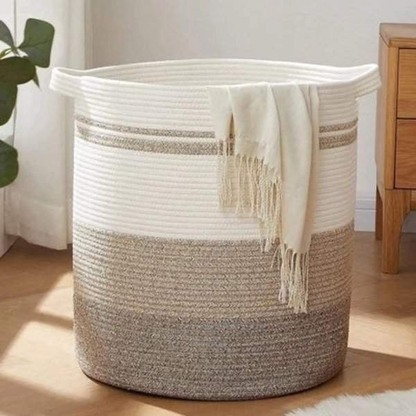 Large Cotton Rope Basket