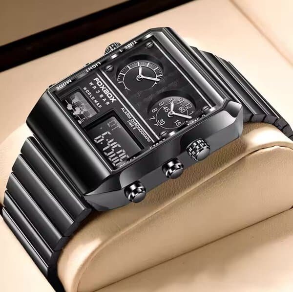 Foxbox Dual Display Watch