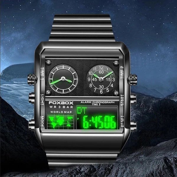 Foxbox Dual Display Watch