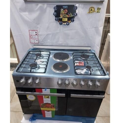 VON 4-Gas+2-Electric Gas 60×90 Cooker