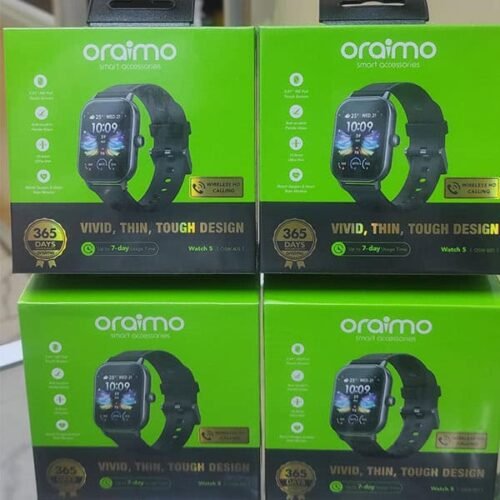 Oraimo Watch 5 2.01" HD Panda Glass 1ATM Smart Watch