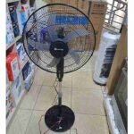 Amtec 18inch Standing Fan Ac/dc Black 1yr Warranty