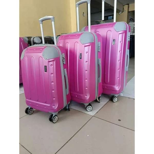 3 In 1 Fibre Laxurious Suitcase Briefcase Travel Bag Size 4