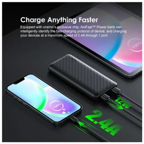 Oraimo OPB-P118D Toast 10 Flash 10000mAh 12W Power Bank