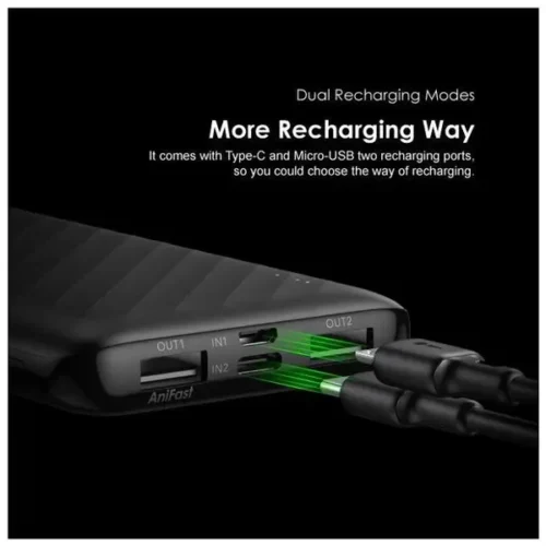 Oraimo OPB-P118D Toast 10 Flash 10000mAh 12W Power Bank