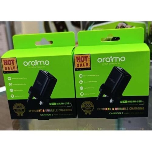 Oraimo OCW-U37SP+M53 Cannon 3 Mini Charger 6W