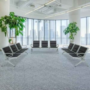 3-Link Heavy-duty Padded Waiting Bench