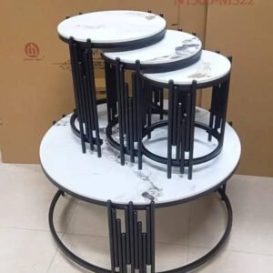 4 in 1 Marble Nesting Tables