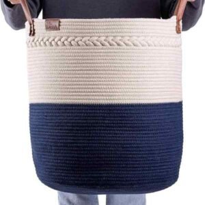 Laundry Cotton Rope Basket