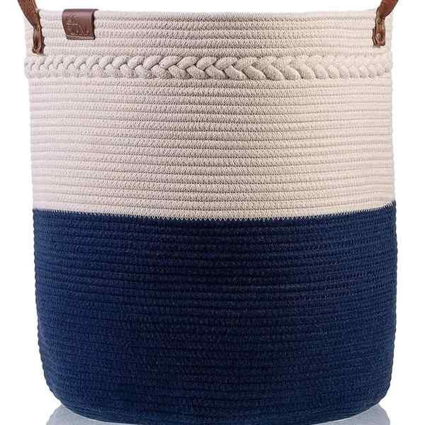 Laundry Cotton Rope Basket