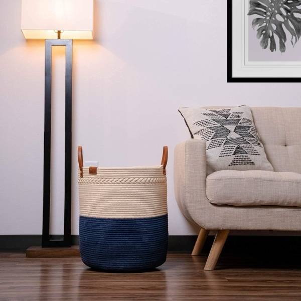 Laundry Cotton Rope Basket