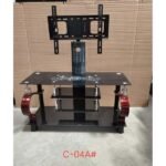 Modern Mobile Table with TV Stand for Living Room