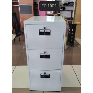 3 Drawer Filing Metallic Cabinet